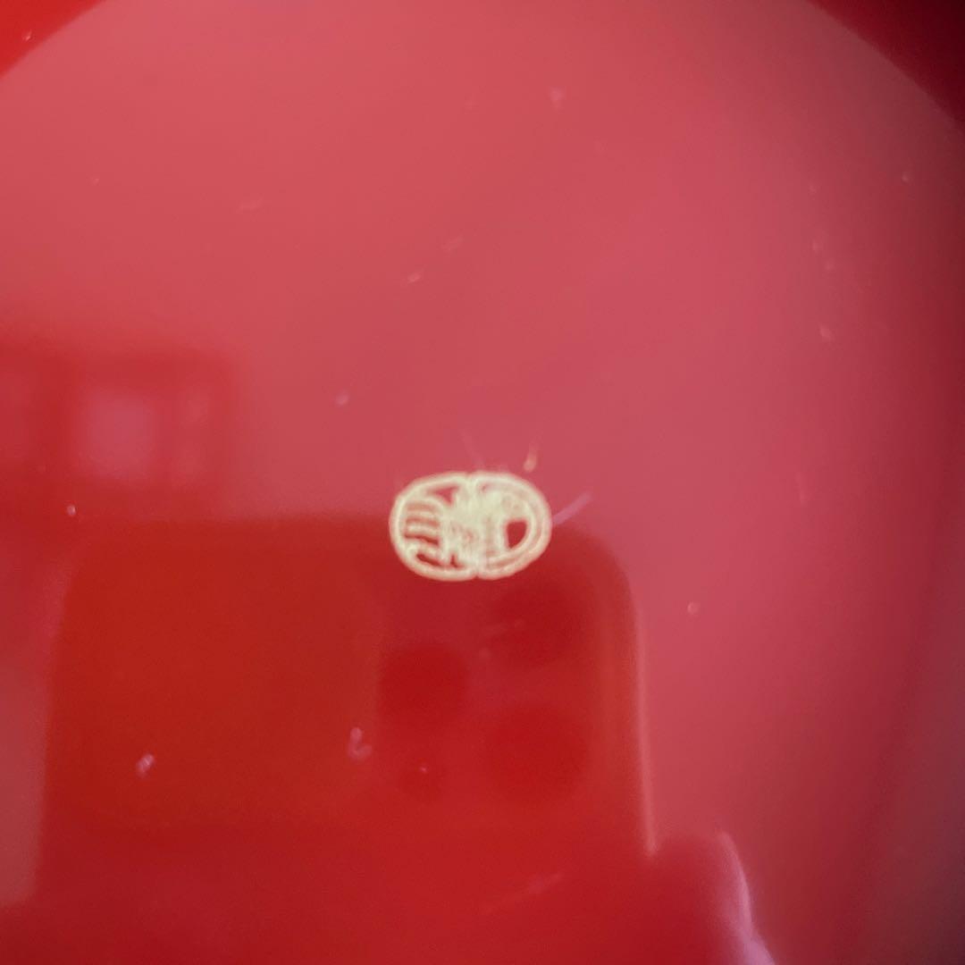 漆器 菓子器 直径約20cm 平安　像彦　九代西村彦兵衛