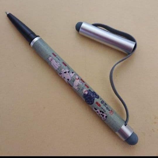【試作品？】美術展グッズタッチペン単品☆歌川国芳《其のまま地口・猫飼好五十三疋》