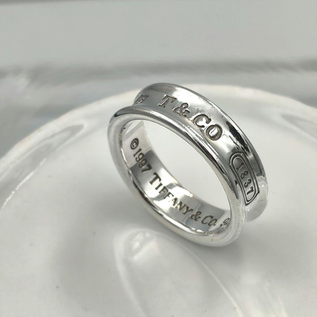 極美品✨Tiffany&Co. 1837 ナローリング 22号 シルバー925