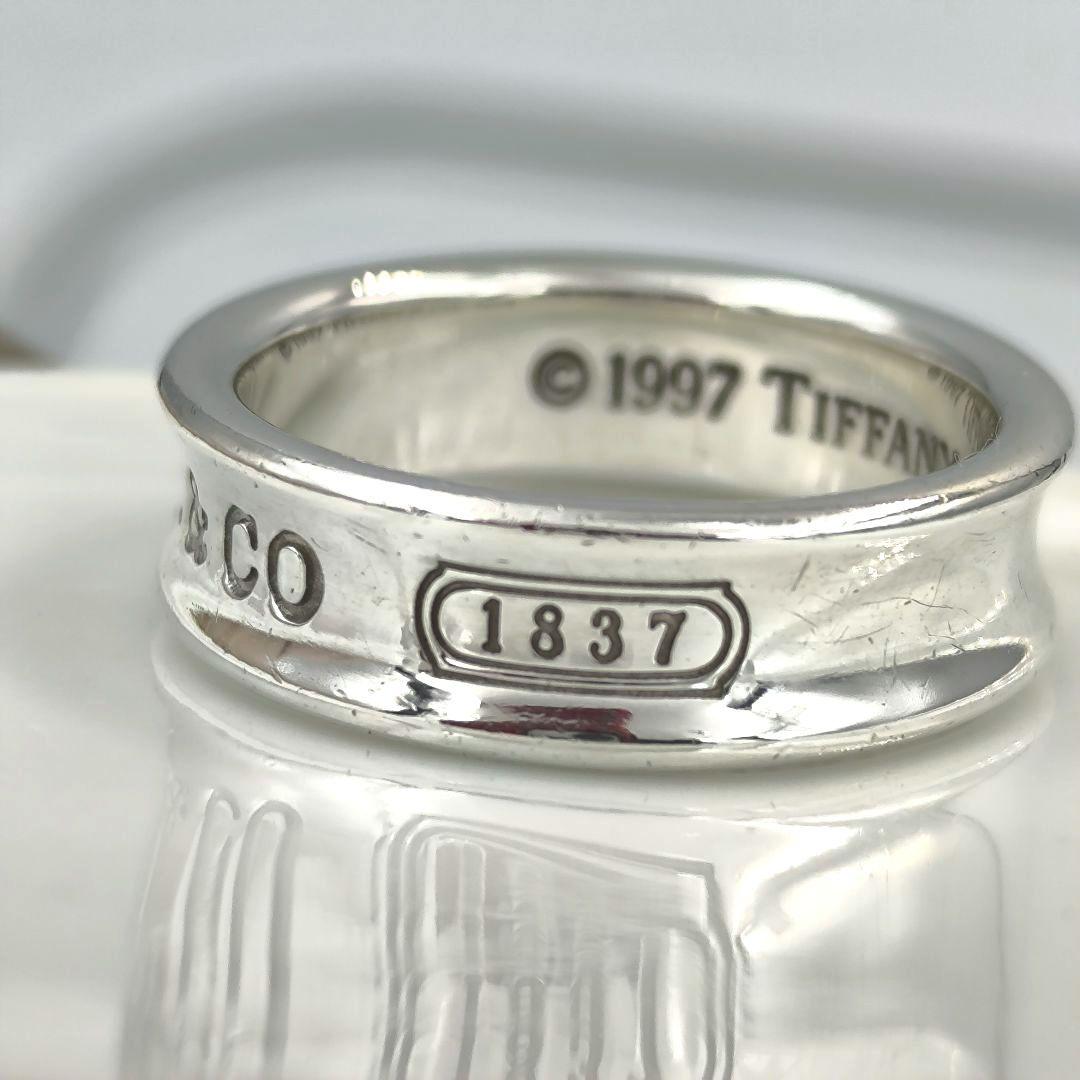 極美品✨Tiffany&Co. 1837 ナローリング 22号 シルバー925
