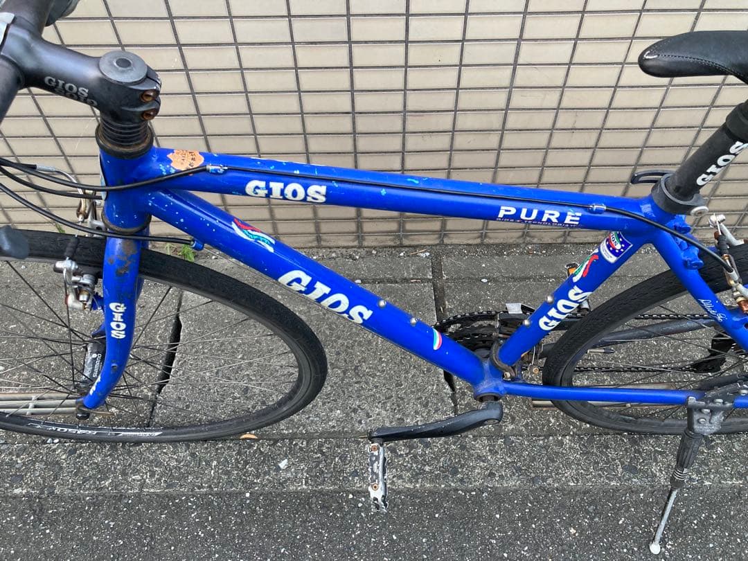 GIOS PURE FLAT ジオス ピュア フラット 前3×後8 ジオスブルー