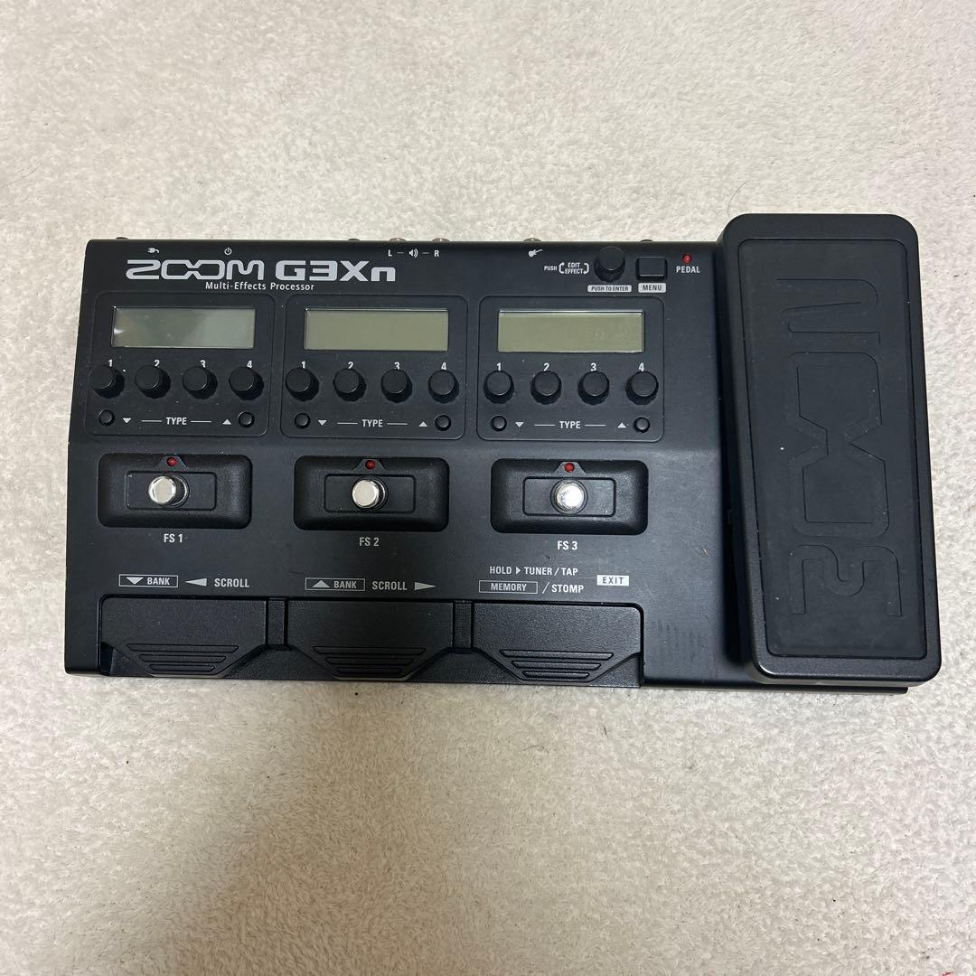 ZOOM G3Xn マルチエフェクター 箱、ACアダプター付き - メルカリ