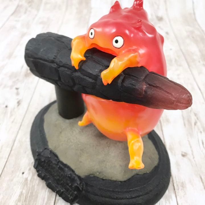 ハウルの動く城 カルシファー ライトスタンド 絶版 オン