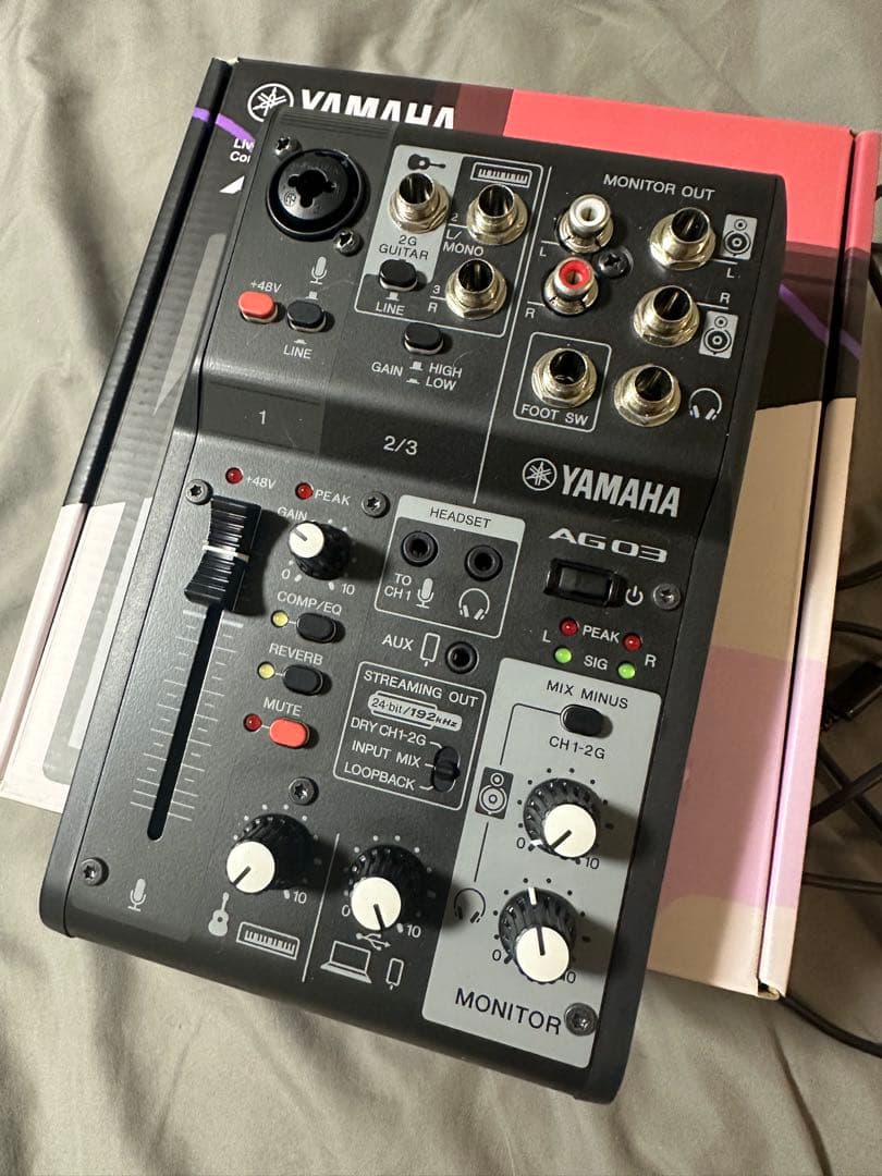 配信機器・PA機器・レコーディング機器 SHURE BETA 58A YAMAHA AG03