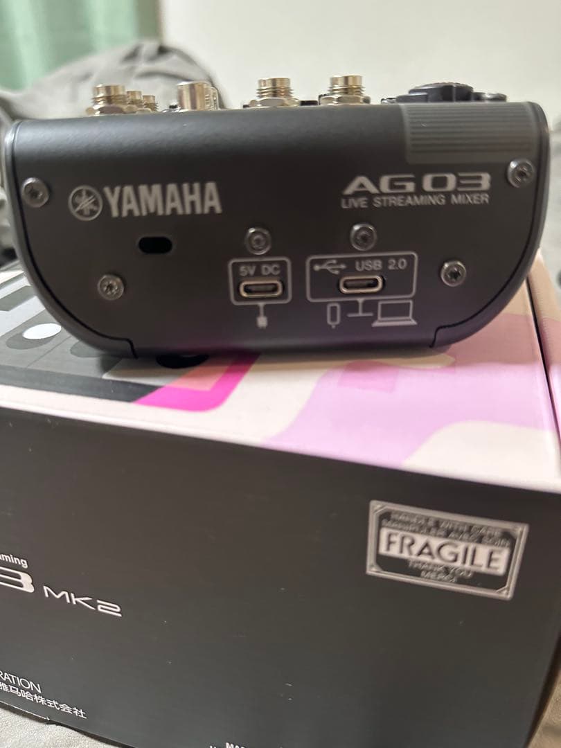 配信機器・PA機器・レコーディング機器 SHURE BETA 58A YAMAHA AG03