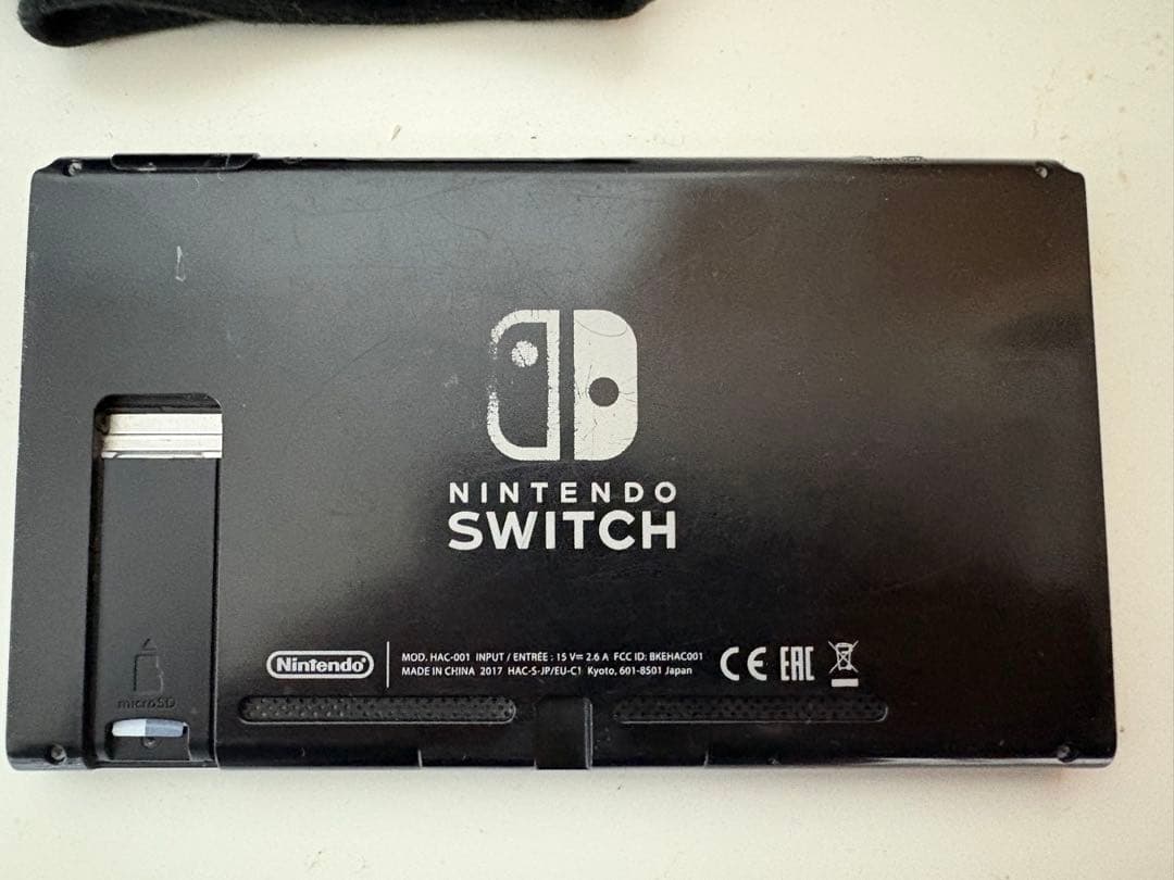 Nintendo Switch 本体(SDカード付)一部欠品あり