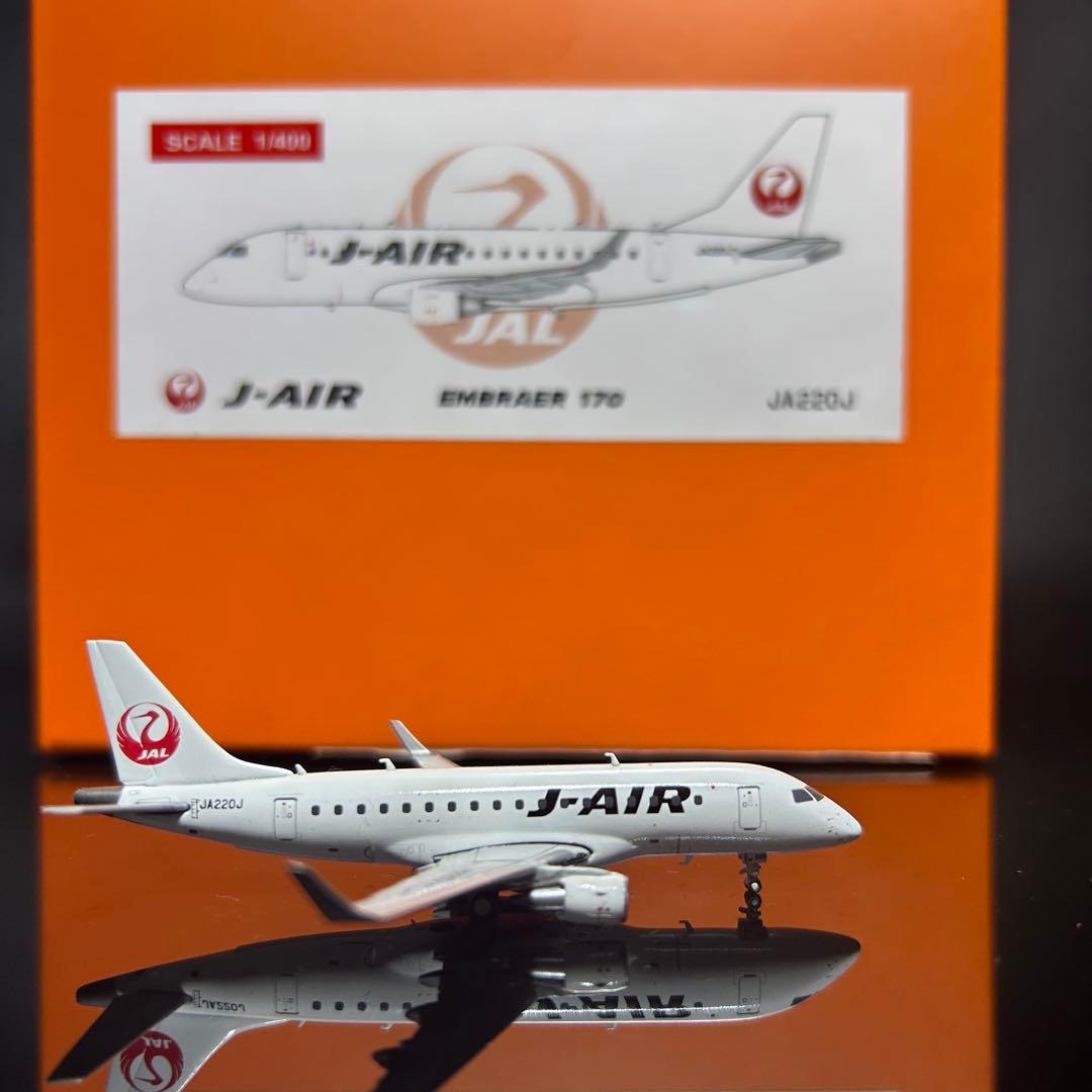 Jcwings JAL 日本航空E170 JA220J 1/400 J-AIR 1:400 JC Wings J-Air JAL Embraer 170-100STD JA220J Diecast