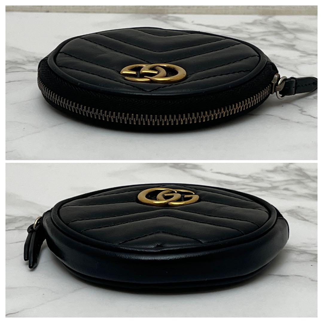 グッチ GGマーモント パース ケース ブラック GUCCI
