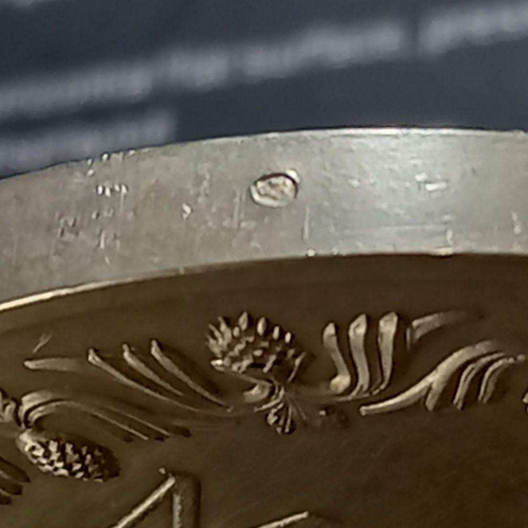 純銀メダル モナリザ 65.84g レオナルドダヴィンチ