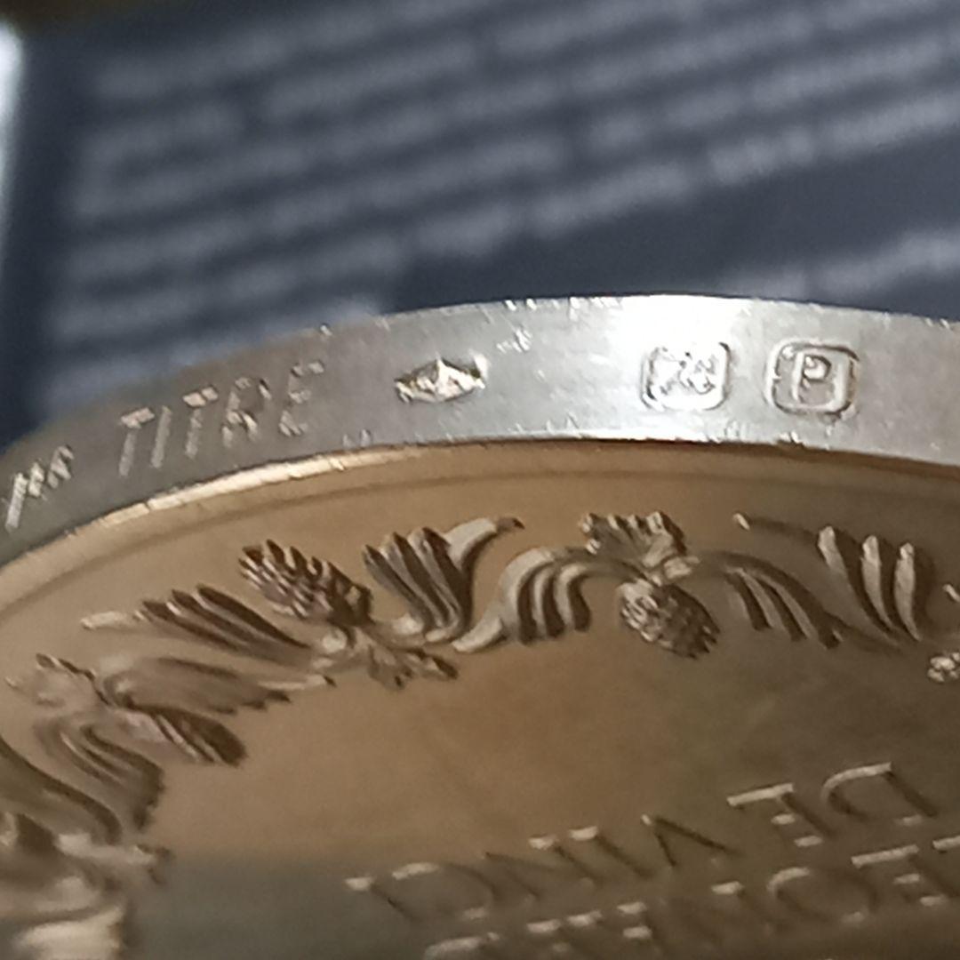 純銀メダル モナリザ 65.84g レオナルドダヴィンチ