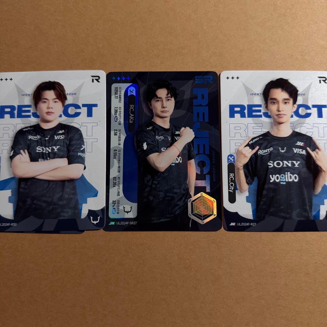 第五人格 IJLカード リジェクト REJECT チーム UTR AKa - メルカリ