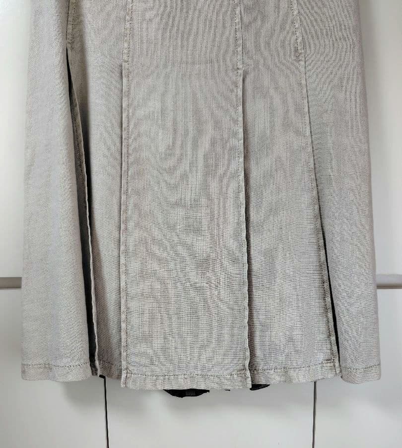 PRADA(プラダ)☆40 L位☆ベージュ☆リネン スカート