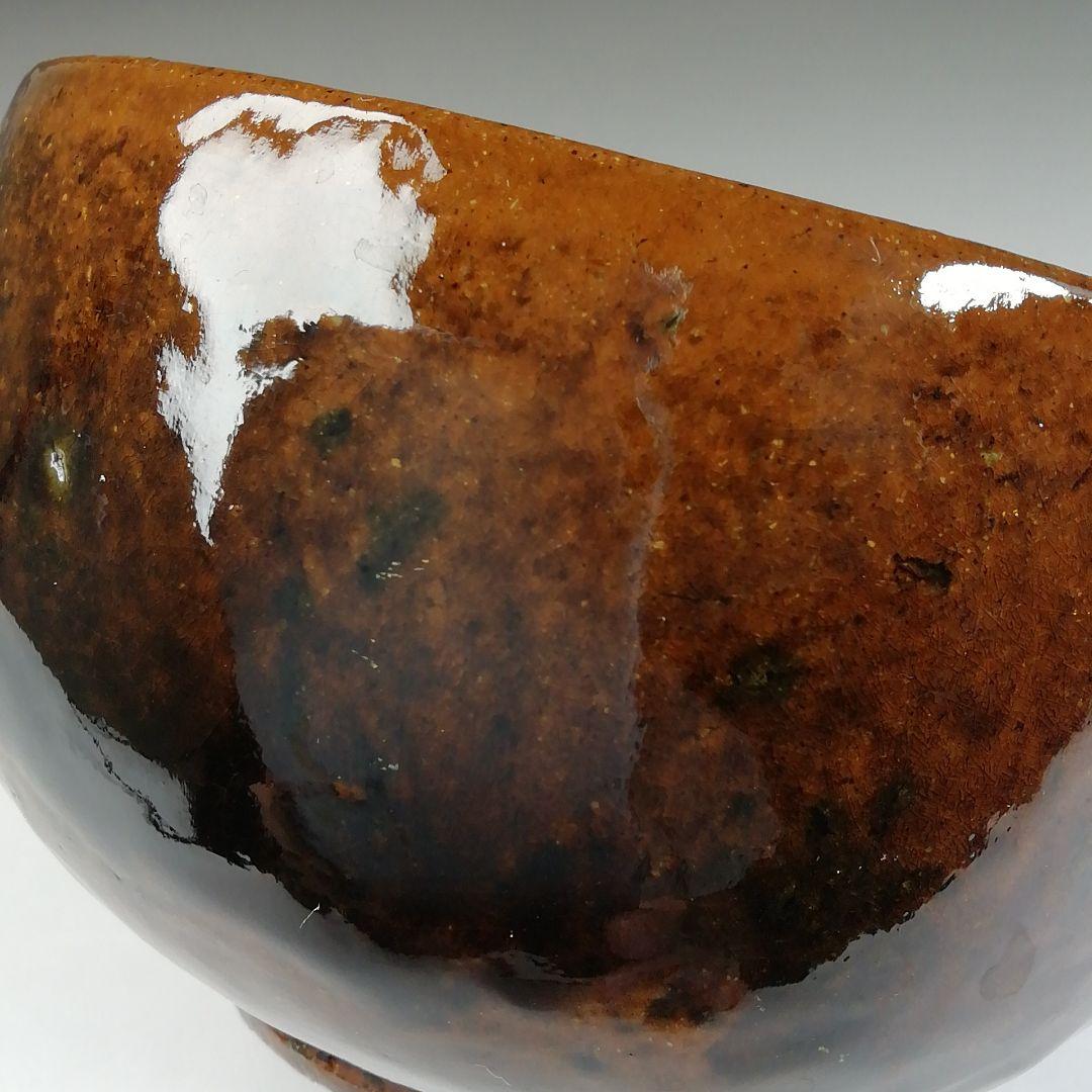 T432 茶碗 『大樋焼』『大樋一平 造』 共箱 抹茶碗 茶道具