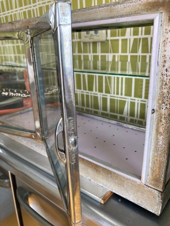 完全出し子 昭和レトロ 駄菓子 ショーケース 高品質 ヴィンテージ 出し