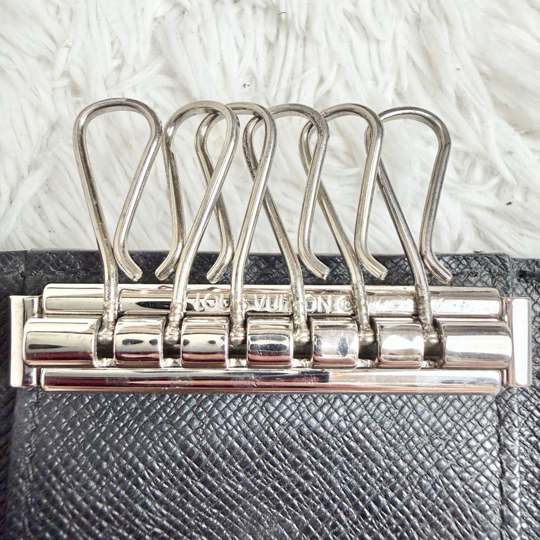 付属品あり】ルイヴィトン 6連キーケース ダミエ グラフィット