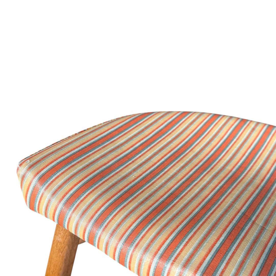 HR899 COLORE ハイスツール Craftool 1脚　オレンジ系