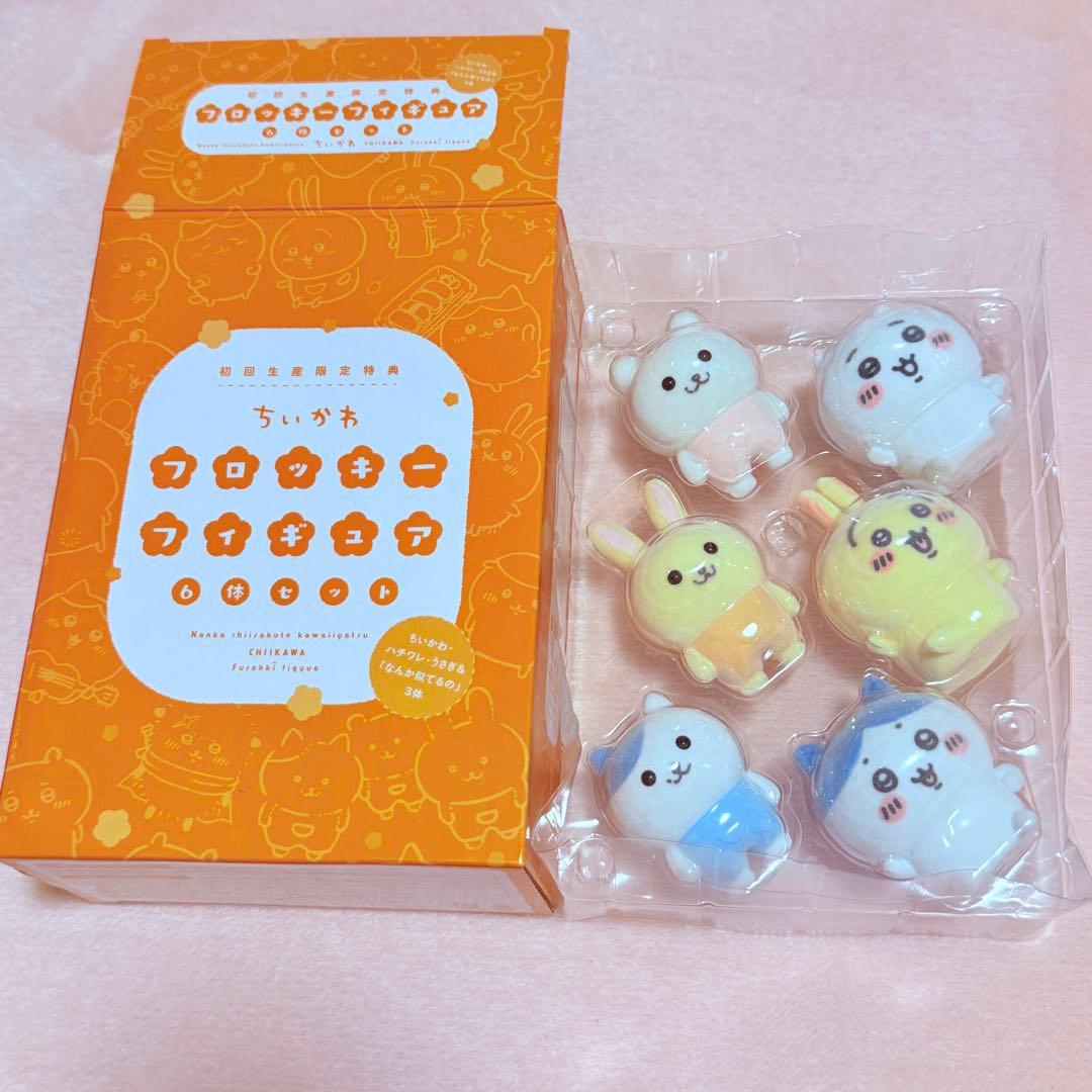 ちいかわ なんとかバニア フロッキーフィギュア 6体セット&アクリル