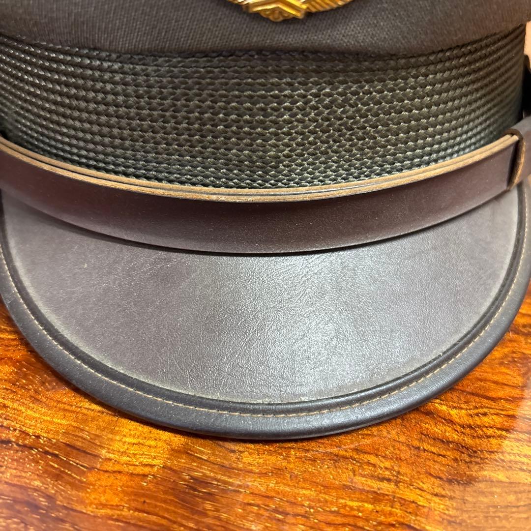 グレー ミリタリー風 軍帽子 0120o71