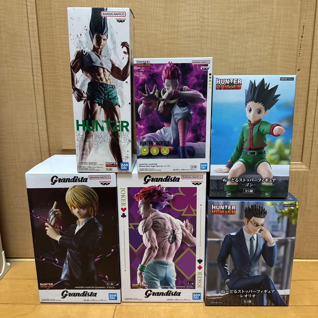 HUNTER×HUNTER プライズフィギュア 6種セット売り - メルカリ