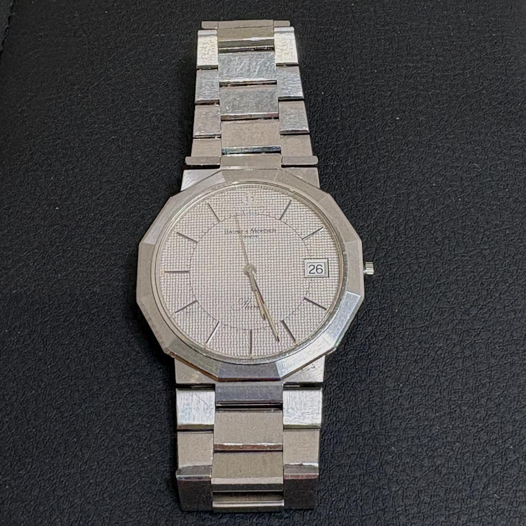 【稼働品】ボーム＆メルシエ リビエラ クォーツ 12角形 メンズ