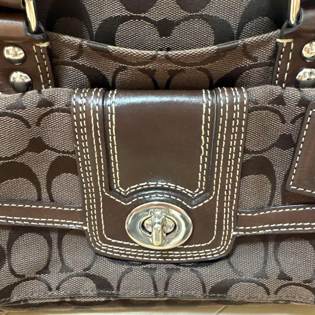 COACH　トートバッグ　F13977