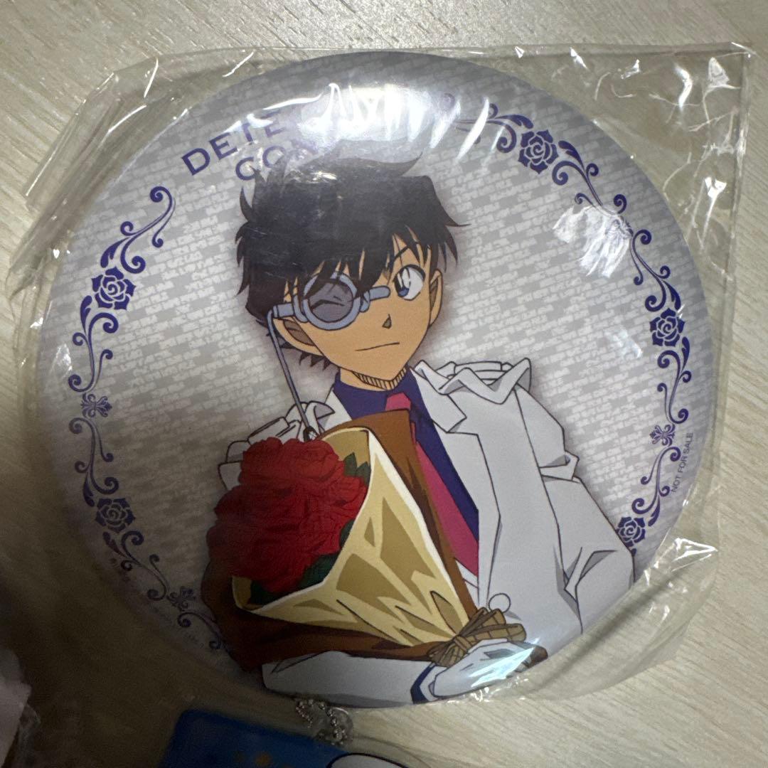 コナンプラザ 購入特典 BIG缶バッジ 怪盗キッド セット - メルカリ