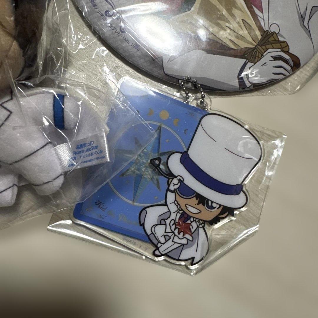コナンプラザ 購入特典 BIG缶バッジ 怪盗キッド セット - メルカリ