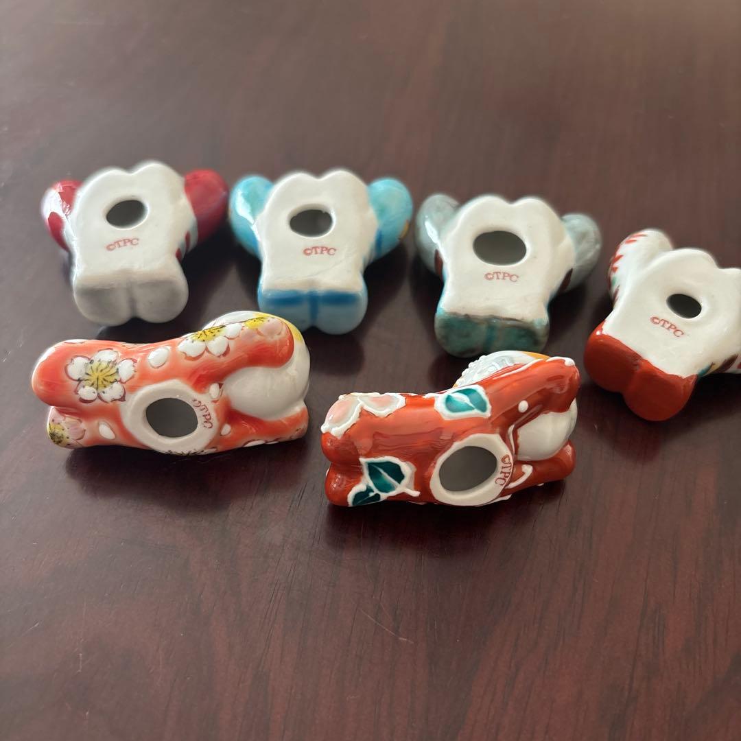 九谷焼　ウルトラマン　バルタン星人　箸置き