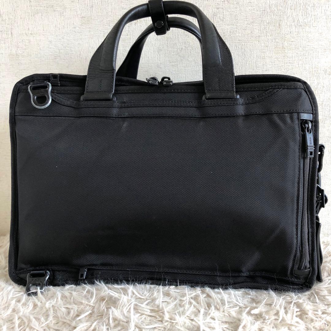 【3way】トゥミ　ビジネスバッグ　リュック　黒　バリスティックナイロン