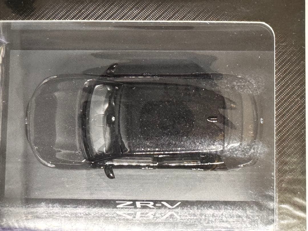 ホンダZR-V e:HEV 1/43ミニカー 黒(クリスタルブラックパール)