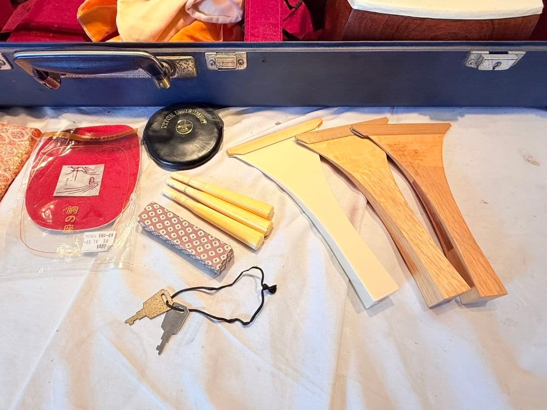 三味線 和楽器 細棹 長唄 撥 ハードケース 付属