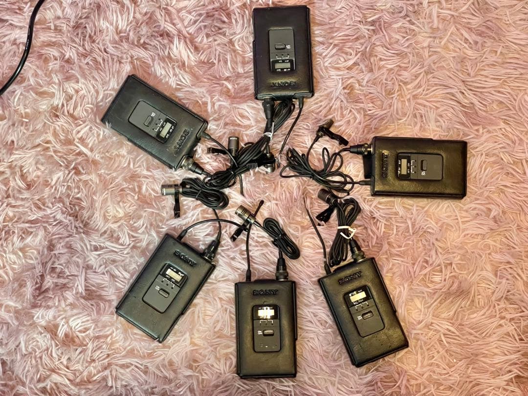 【同時6chセット】SONY ワイヤレスマイク MB-806 / WRT-820