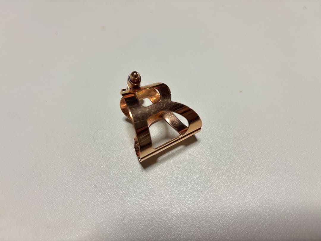 BG ピンクゴールド アルトサックスリガチャー