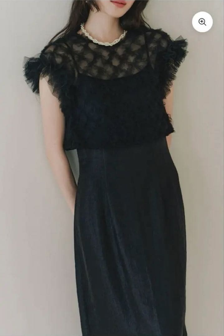 kaene ボリュームブラウスセットドレス 36 オケージョンドレス 結婚式