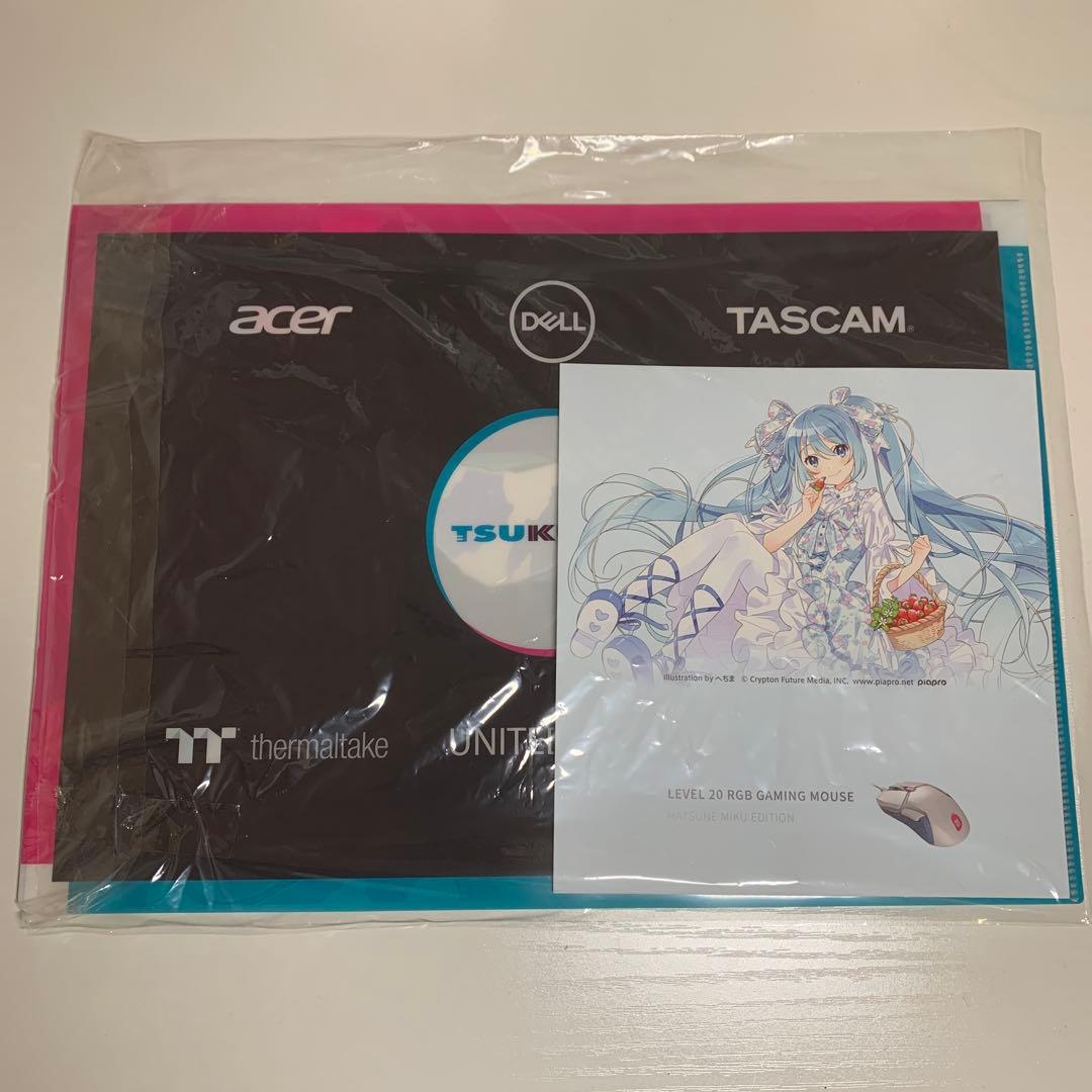 クリアファイル 初音ミク マジカルミライ2019 TSUKUMOブース来場特典