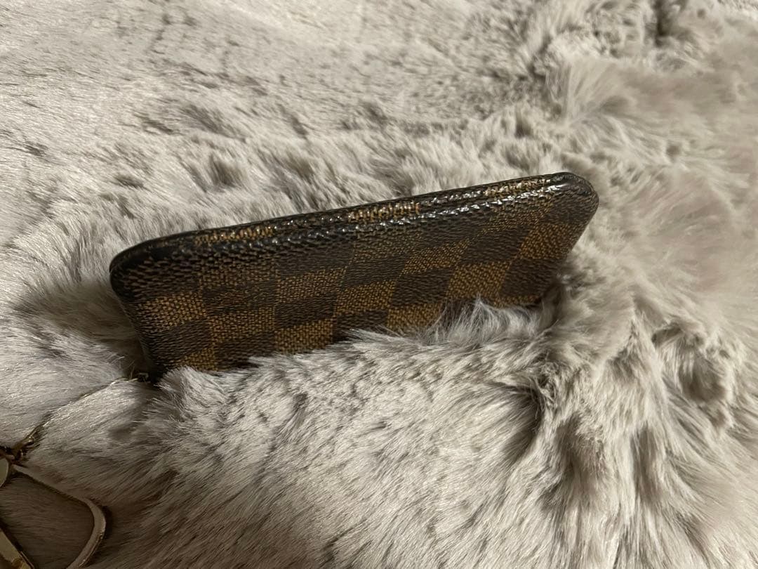 【美品】ルイヴィトン ダミエ ポシェット・クレ ケース N62658