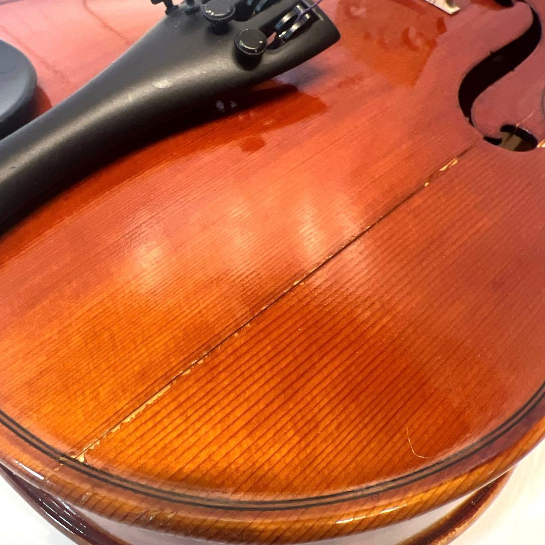 SUZUKI NO.520 4/4 バイオリン　1985年　スズキ　虎杢