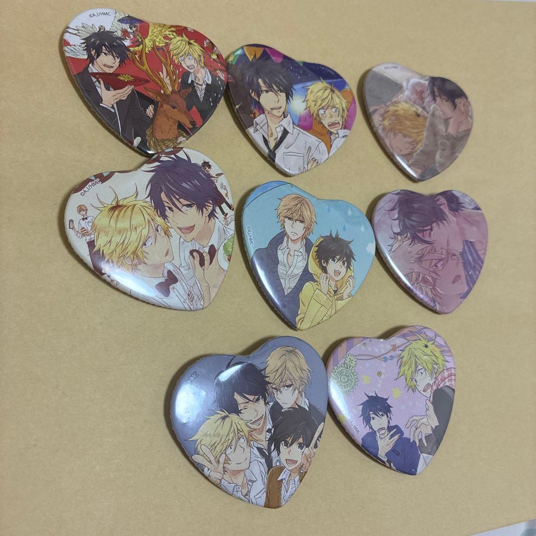 ひとりじめマイヒーロー　缶バッジ　ハート　まとめ