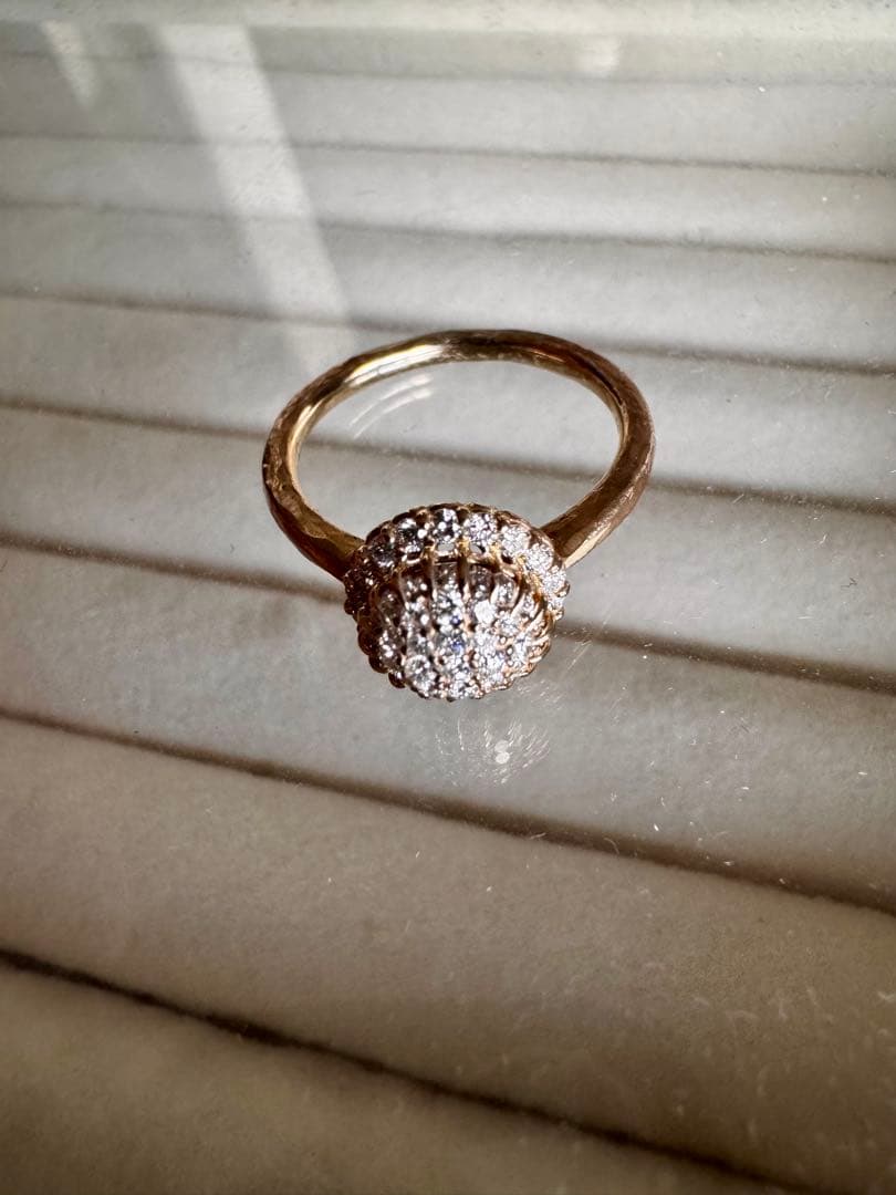 パーセルジュエリー　モザイクリング　ダイヤモンド 新品