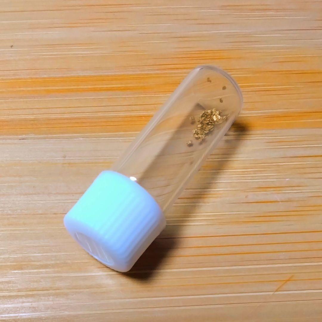 No．4】大分県産天然砂金☆約90～110粒セット☆コレクションや