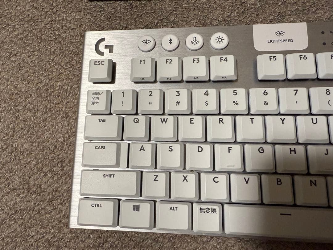 Logicool G913 TKL ホワイト 日本語配列