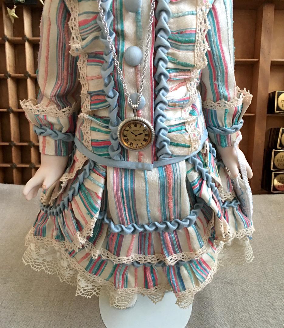 ビスクドール (1118-43br) サイズ 約43cm 作家様モノです。