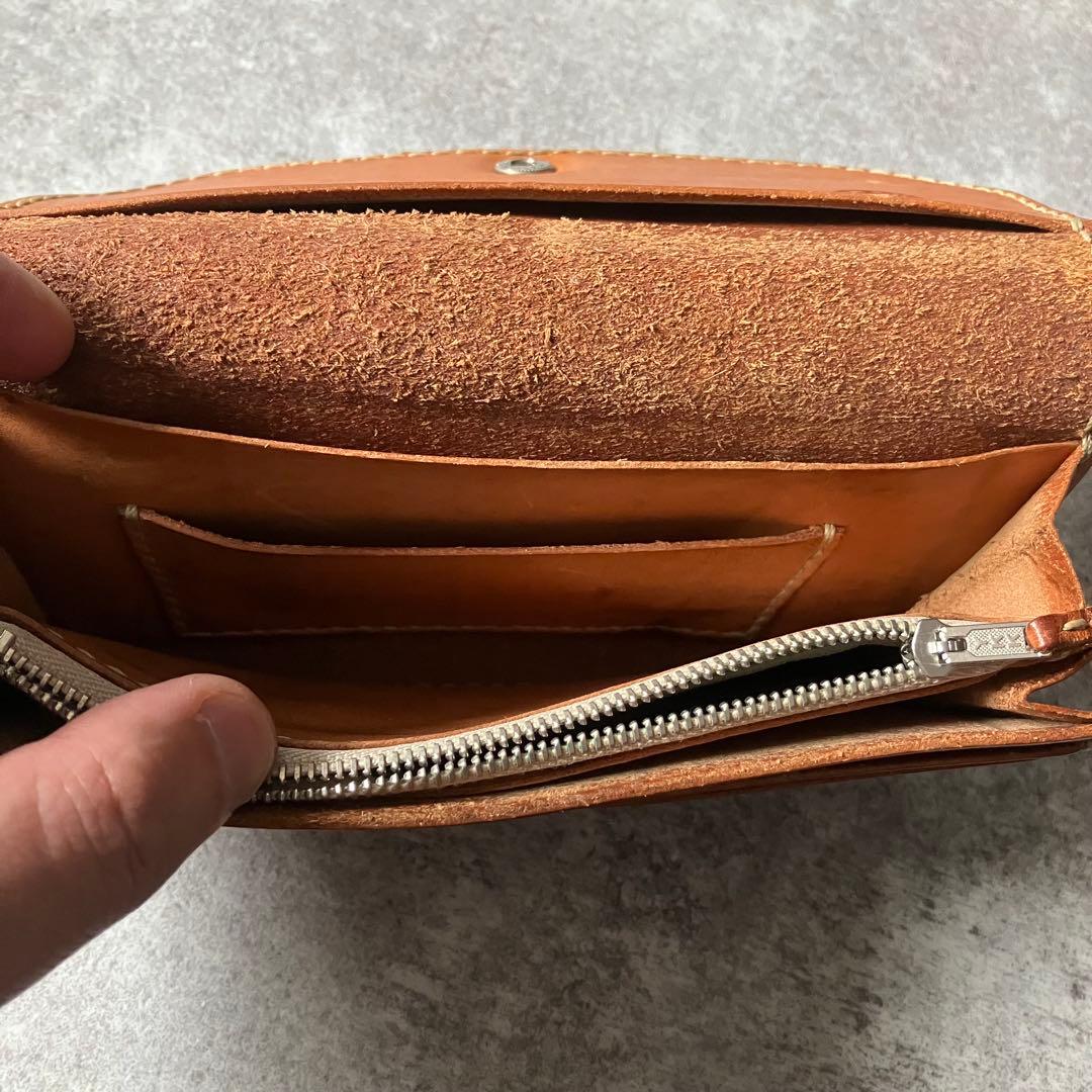 ラッキージョン　長財布　ターコイズ