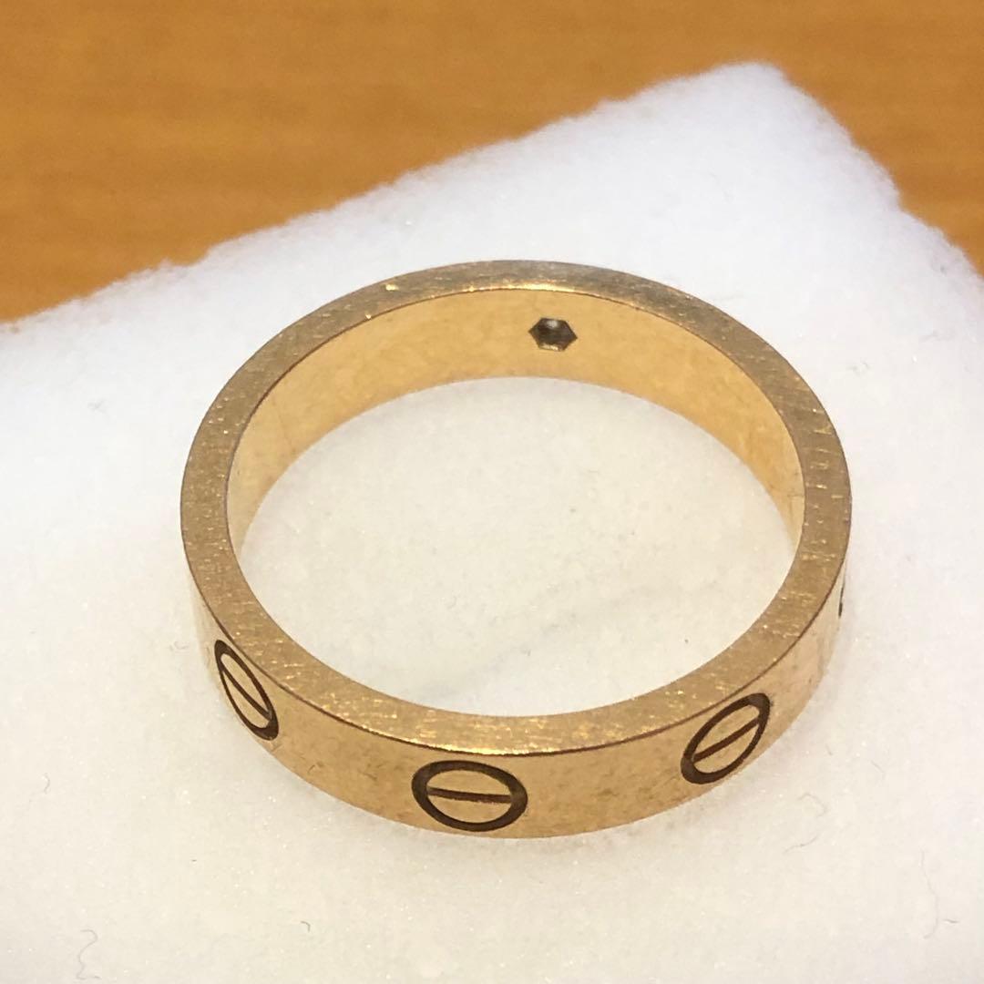 750カルティエ1Pダイヤラブリング #53 138H2601