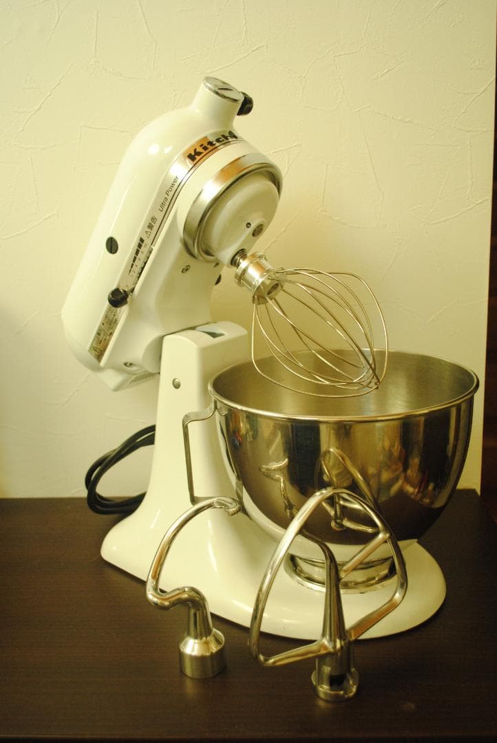 キッチンエイド Kitchenaid　9KSM95　白色　中古品