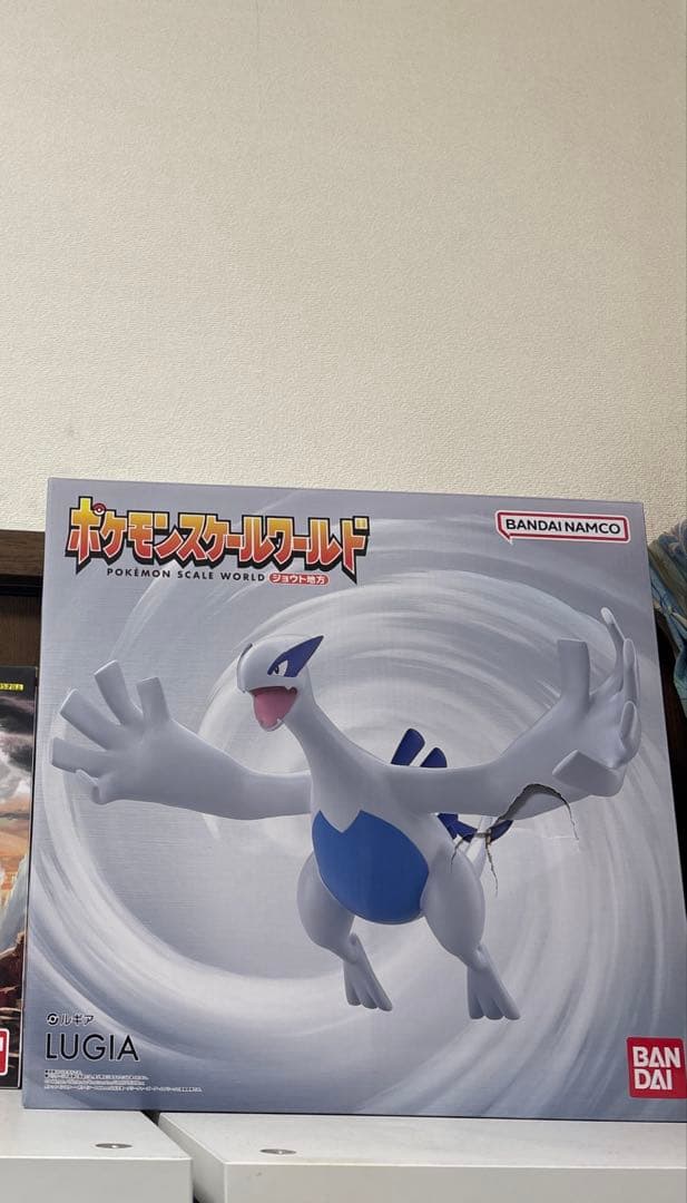 未使用品 ポケモンスケールワールド ルギア 箱破れ
