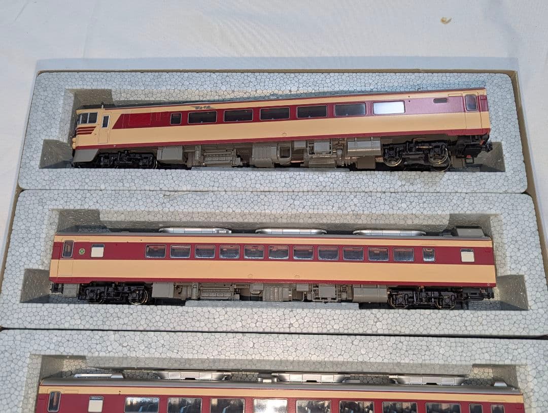 KATO　キハ82系　４両基本セット　【3-509】　HOゲージ