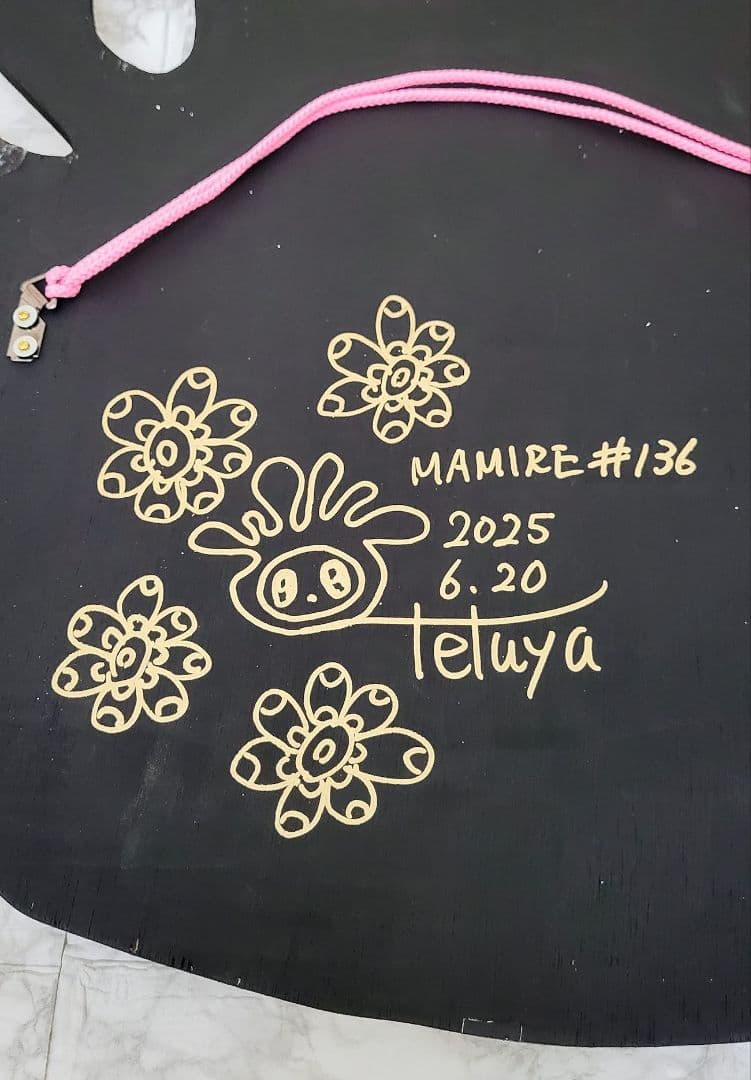 ★鈴木哲也★合板(670×630mm)アクリル原画1点物★送料無料#136