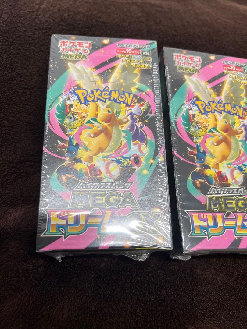 ポケモンカードゲーム ドリームEX 2箱シュリンク付き