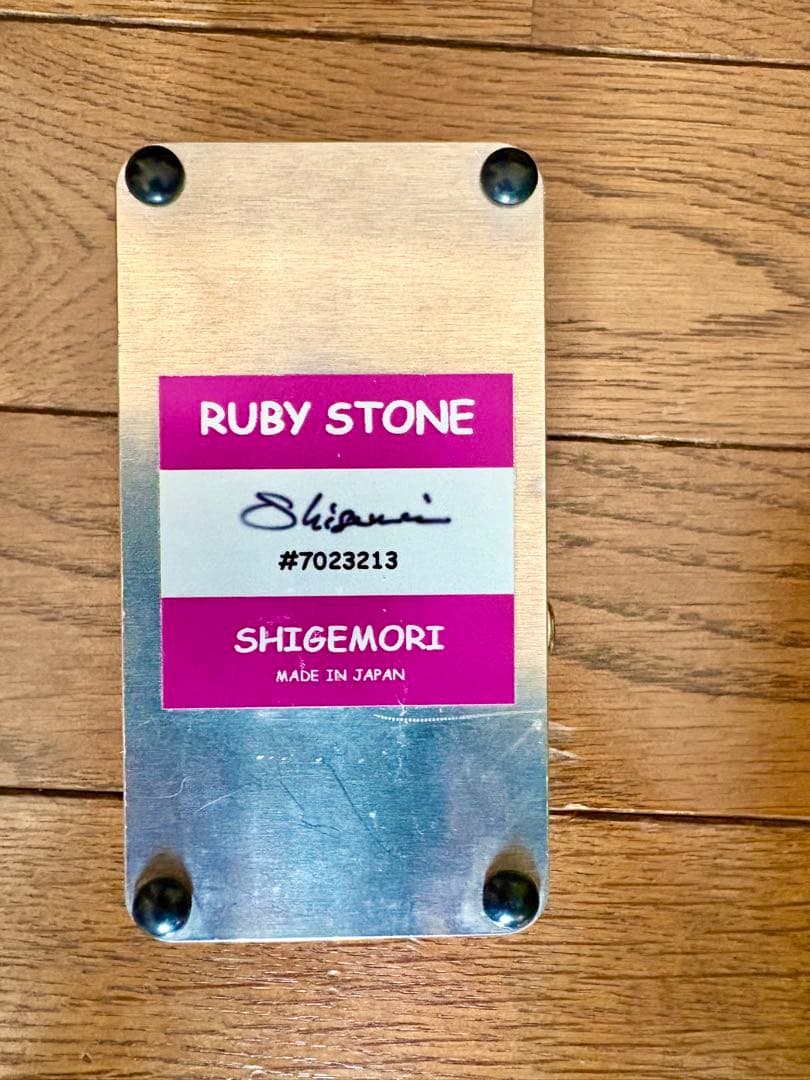 ギター SHIGEMORI RUBY STONE